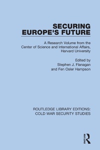 Enlarge image Cover: Securing Europe's Future - Routledge