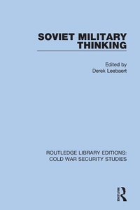 Enlarge image Cover: Soviet Military Thinking - Routledge
