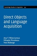 Cover: Direct Objects and Language Acquisition - Cambridge University Press