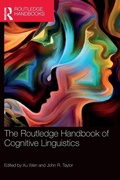Cover: The Routledge Handbook of Cognitive Linguistics - Routledge