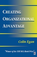 Cover: Creating Organizational Advantage - Routledge