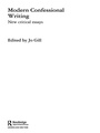 Cover: Modern Confessional Writing - Routledge
