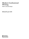 Cover: Modern Confessional Writing - Routledge