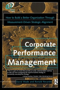 Enlarge image Cover: Corporate Performance Management - Routledge