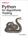 Cover: Python for Algorithmic Trading - O'Reilly