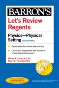 Cover: Let's Review Regents: Physics--The Physical Setting Revised Edition - Kaplan Publishing
