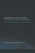 Cover: Environmental Policy in Europe - Routledge