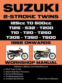Abbildung von: SUZUKI 2-STROKE TWINS 125cc TO 500cc - 1962 ONWARDS - WORKSHOP MANUAL - Veloce Enterprises, Inc.