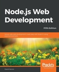 Cover: Node.js Web Development - Packt Publishing