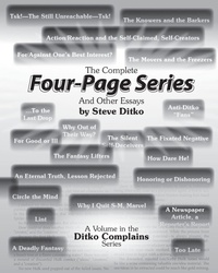 Enlarge image Cover: The Complete Four-Page Series And Other Essays - SD Publishing