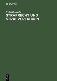 Abbildung von: Strafrecht und Strafverfahren - De Gruyter
