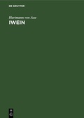 Cover: Iwein - De Gruyter