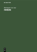 Cover: Iwein - De Gruyter