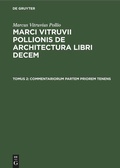Cover: Commentariorum partem priorem tenens - De Gruyter