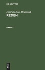 Cover: Reden. Band 2 - De Gruyter