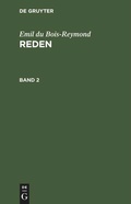 Cover: Reden. Band 2 - De Gruyter