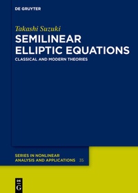 Abbildung von: Semilinear Elliptic Equations - De Gruyter