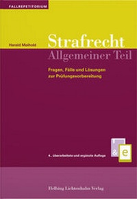 Abbildung von: Strafrecht Allgemeiner Teil - Helbing & Lichtenhahn