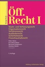 Cover: Texto Öff. Recht I - Helbing & Lichtenhahn