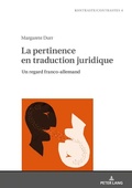 Cover: La pertinence en traduction juridique - Peter Lang Verlag