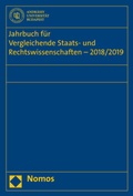 Cover: Jahrbuch f&uuml;r Vergleichende Staats- und Rechtswissenschaften - 2018/2019 - Nomos