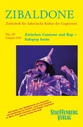 Cover: Zwischen Canzone und Rap - Italopop heute - Stauffenburg