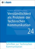 Cover: Verst&auml;ndlichkeit als Problem der Technischen Kommunikation - tcworld