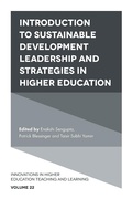 Cover: Introduction to Sustainable Development Leadership and Strategies in Higher Education - Emerald Publishing Limited