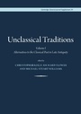 Cover: Unclassical Traditions, - Cambridge Philological Society