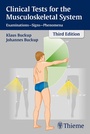 Cover: Clinical Tests for the Musculoskeletal System - Thieme