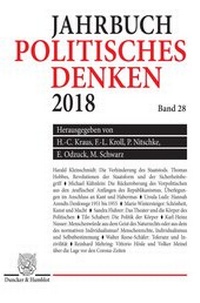 Abbildung von: Politisches Denken. Jahrbuch 2018. - fibre