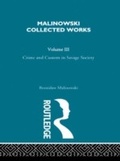 Cover: Crime and Custom in Savage Society - Routledge