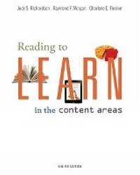 Enlarge image Cover: Reading to Learn in the Content Areas - Wadsworth Publishing Co Inc