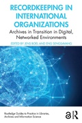 Cover: Recordkeeping in International Organizations - Routledge