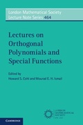 Bild: Lectures on Orthogonal Polynomials and Special Functions - Cambridge University Press