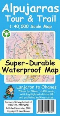 Enlarge image Cover: Alpujarras Tour and Trail Map - Discovery Walking Guides Ltd