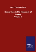 Cover: Researches in the Highlands of Turkey - Outlook