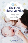 Cover: The First Three Months: the Tresillian guide to caring for your newborn baby from Australia's most trusted support network - ABC Books