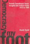 Cover: Twenty Tumultuous Years: Insight Into Indian Polity (1973-1994) - Gyan Pub. House