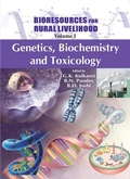 Cover: Bioresources for Rural Livelihood Genetics, Biochemistry and Toxicology - Narendra Publishing House