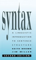 Cover: Syntax - Routledge