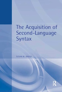 Abbildung von: Acquisition of Second Language Syntax - Routledge