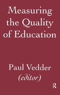 Cover: Measuring the Quality of Education - CRC Press
