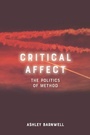 Cover: Critical Affect - Edinburgh University Press