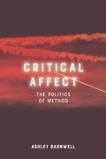 Cover: Critical Affect - Edinburgh University Press