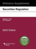 Cover: Securities Regulation Statutory Supplement, 2020 Edition - West Academic Press