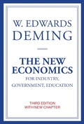Cover: The New Economics for Industry, Government, Education, third edition - MIT Press