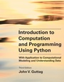 Cover: Introduction to Computation and Programming Using Python, third edition - MIT Press