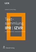 Cover: Textsammlung IPR / IZVR - St&auml;mpfli Verlag
