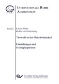 Cover: Tierwohl in der Fleischwirtschaft - Cuvillier Verlag